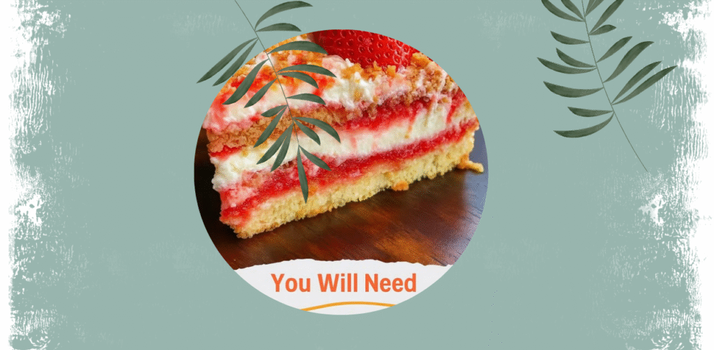 Berrylicious Strawberry Crunch Cheesecake Recipe