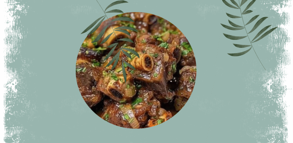 Braised Oxtail Recipe