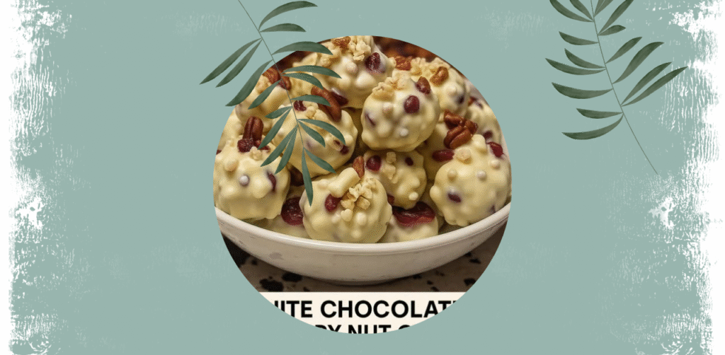 White Chocolate Cranberry Nut Clusters Recipe