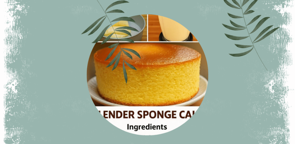 Blender Sponge Cake (Bizcocho en Licuadora)Recipe