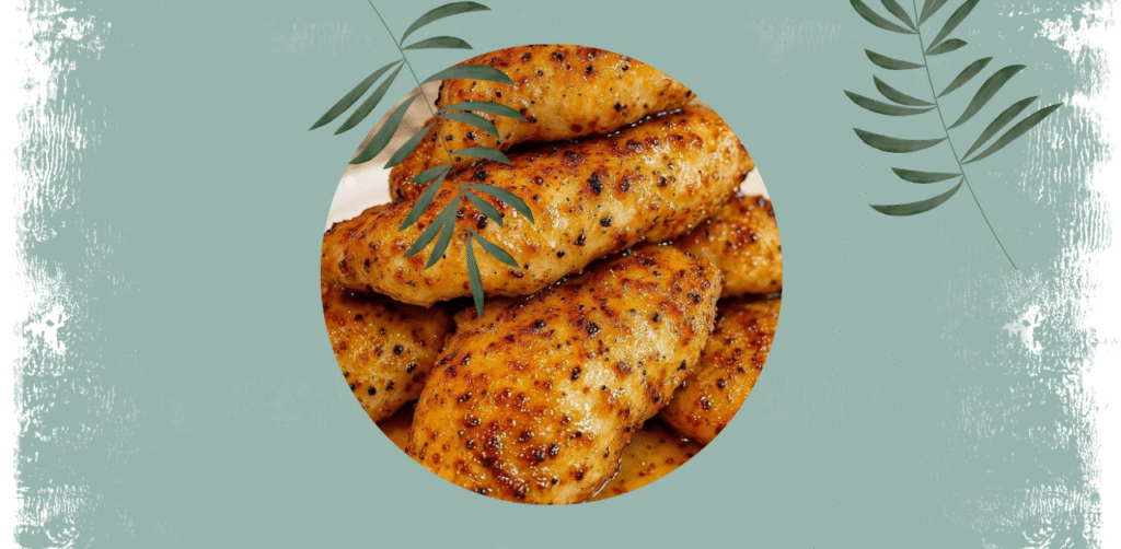 Air Fryer Honey Butter Garlic Chicken Tenders Recipe