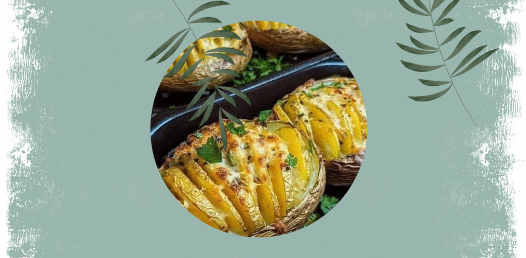 Garlic and Herb Baked Potatoes Recipe