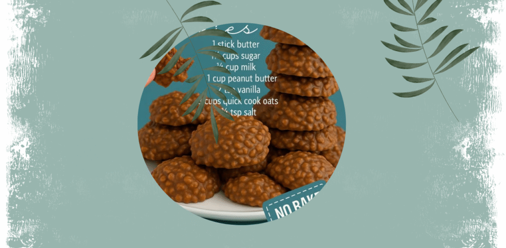 Chocolate Peanut Butter No-Bake Cookies Recipe