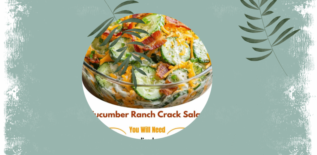 Cucumber Ranch Crack Salad Recipe