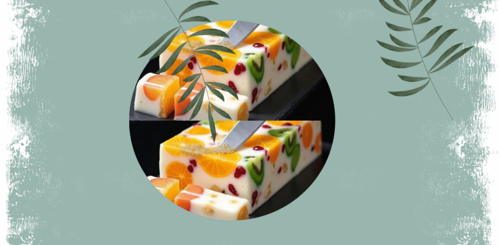 Fruit-Embedded Milk Jelly Recipe