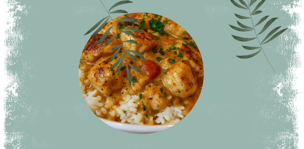 Smothered Chicken and Rice Recipe