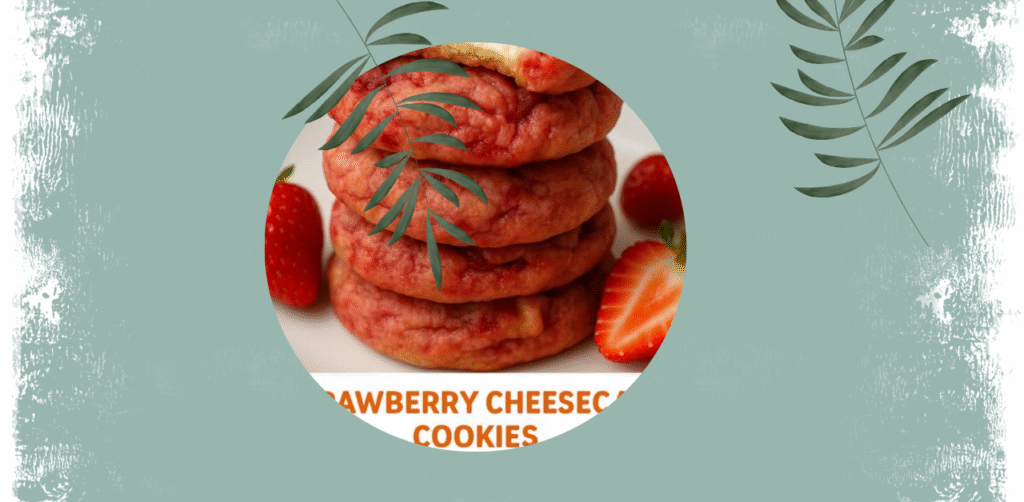 Strawberry Cheesecake Cookies Recipe