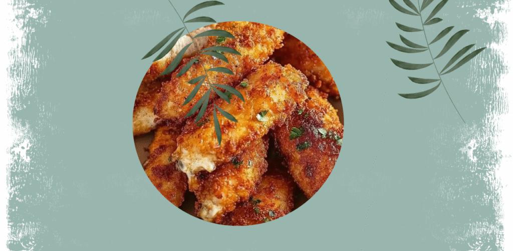 Crispy Chicken Tenders with Dipping Sauce Recipe