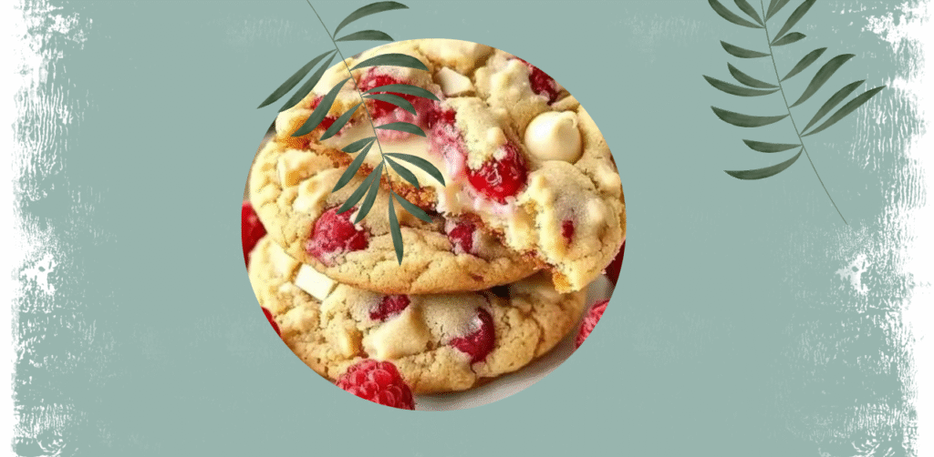 RASPBERRY WHITE CHOCOLATE COOKIES Recipe