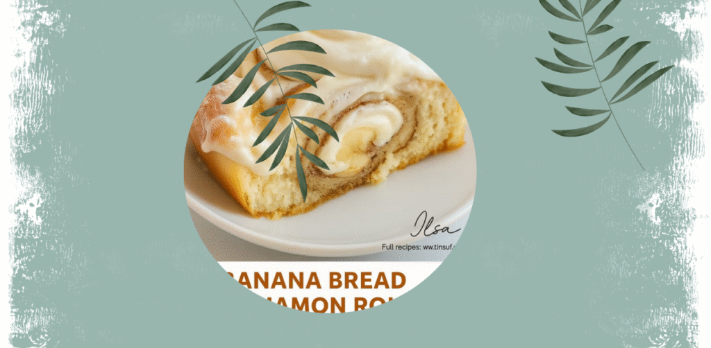 BANANA BREAD CINNAMON ROLLS Recipe