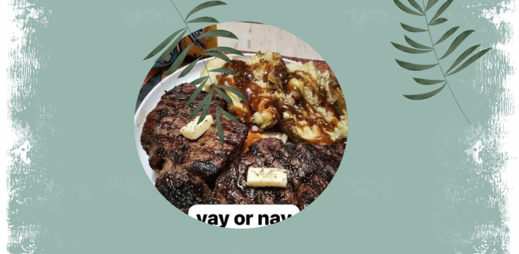 Garlic Milk-Boiled Ribeye Steak Recipe