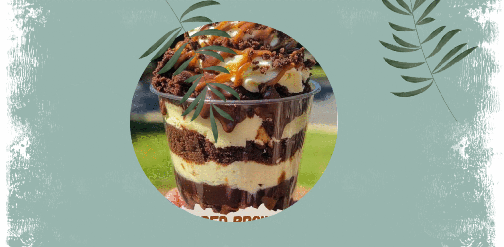 Loaded Brownie Cheesecake Cup Recipe