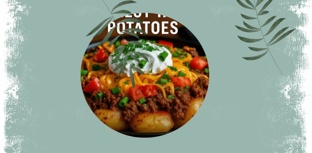 Cheesy Taco Potatoes Recipe