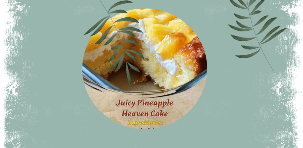 Juicy Pineapple Heaven Cake Recipe