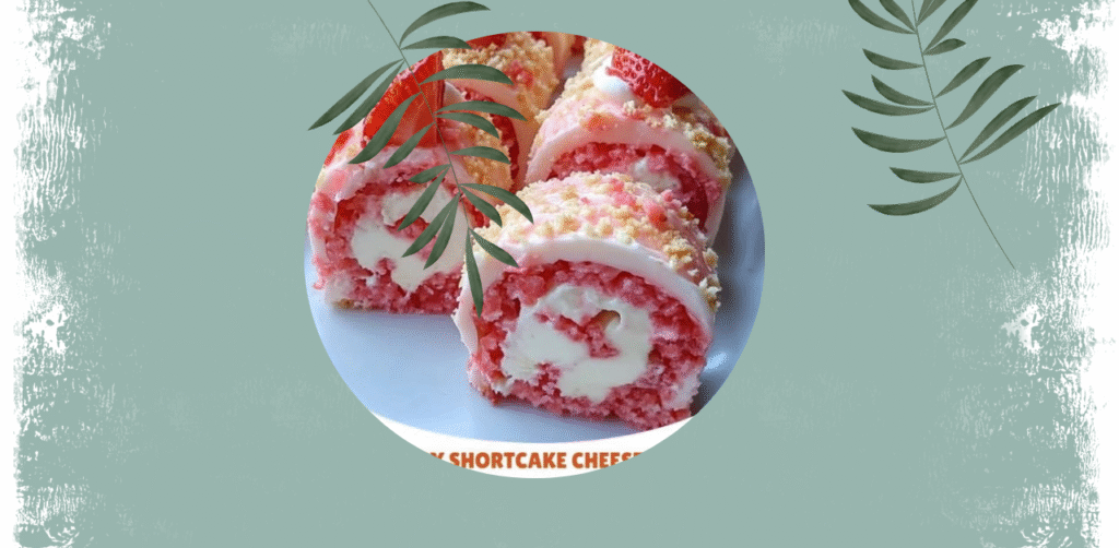 Strawberry Shortcake Cheesecake Rolls Recipe