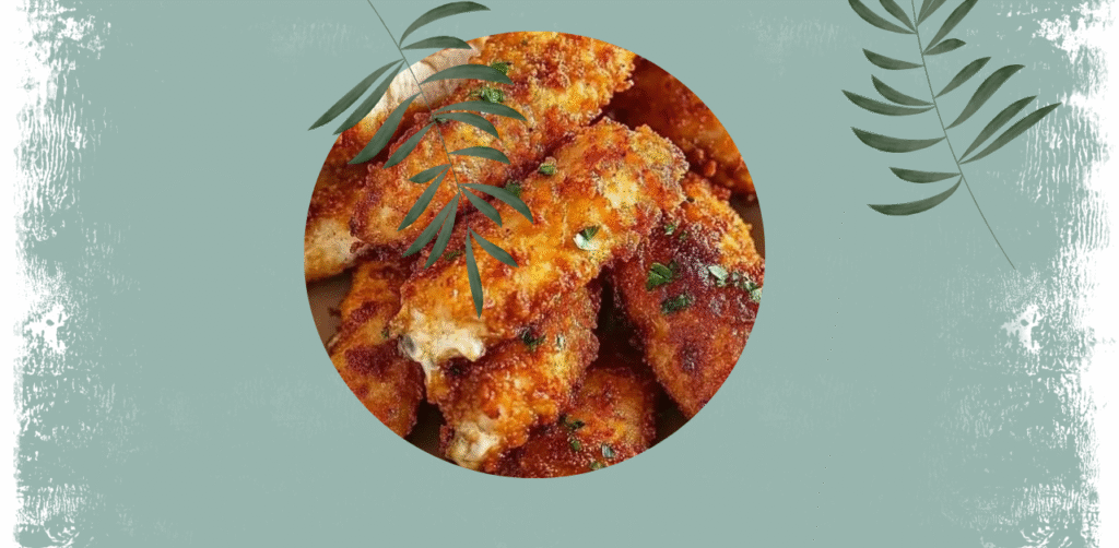 Crispy Chicken Tenders with Honey Mustard & Ranch Dipping Sauce Recipe