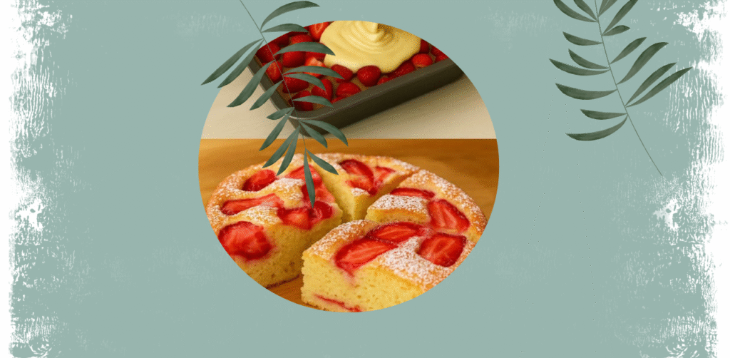 Moist Strawberry Cake Recipe