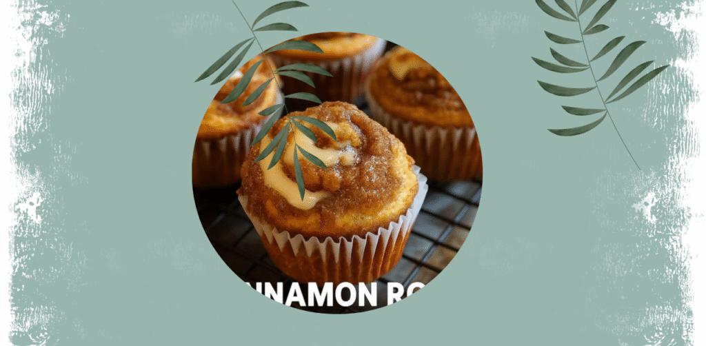 Pumpkin Cinnamon Roll Muffins Recipe