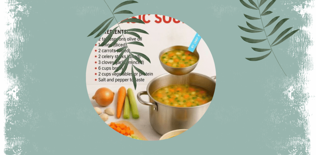 Homemade Vegetable Soup Recipe