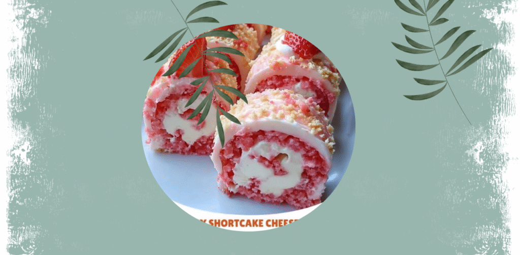 Strawberry Shortcake Cheesecake Rolls Recipe