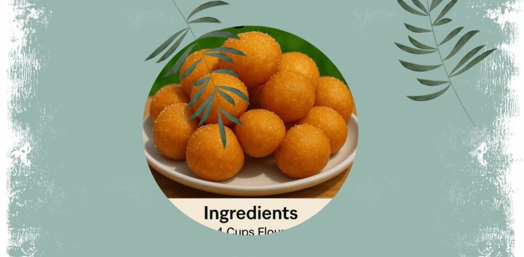 Mini Sugar Doughnut Recipe