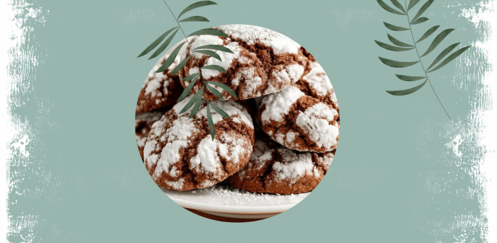 Easy Mocha Chocolate Crinkle Cookies Recipe