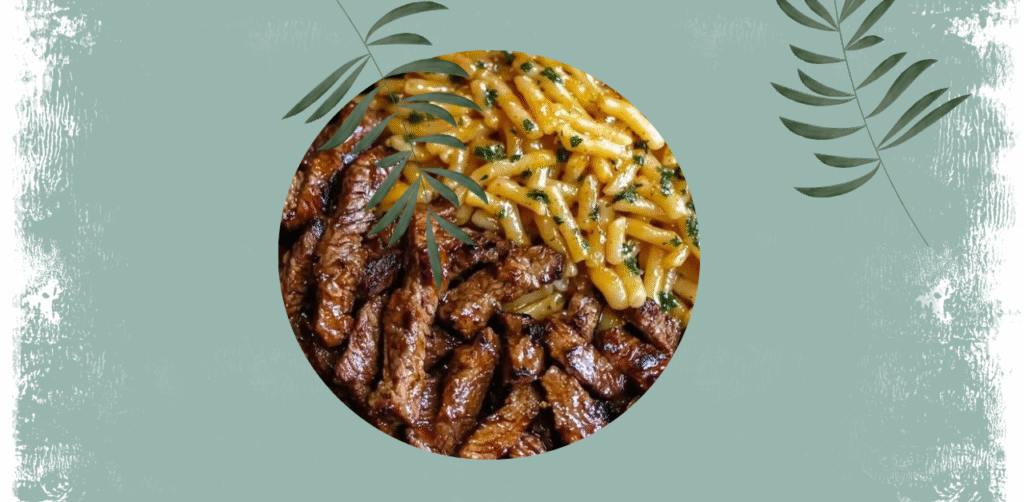 One-Pot Smoky Honey BBQ Steak Pasta Recipe
