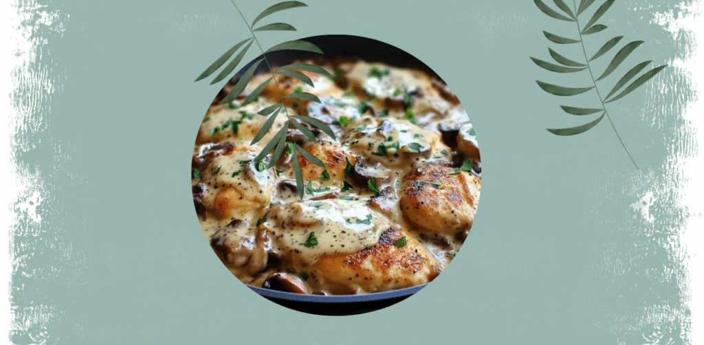 Asiago Chicken with Mustard Cream Sauce Recipe