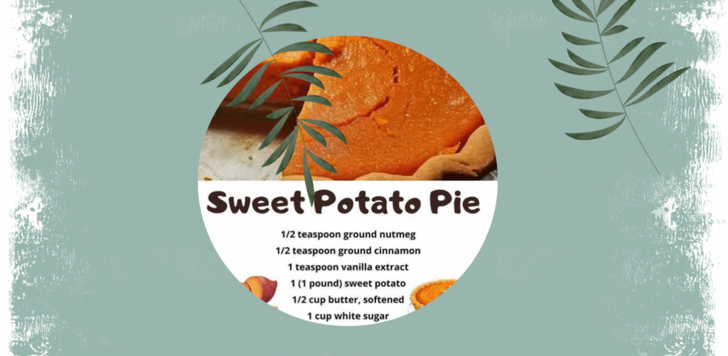 Southern Sweet Potato Pie Recipe