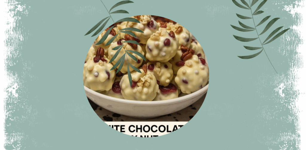White Chocolate Cranberry Nut Clusters Recipe