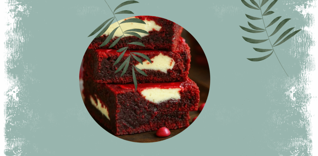 Red Velvet Cream Cheese Brownies Recipe