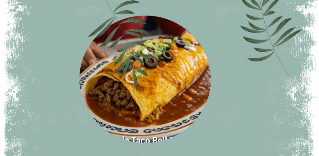 Homemade Taco Bell Enchirito Recipe