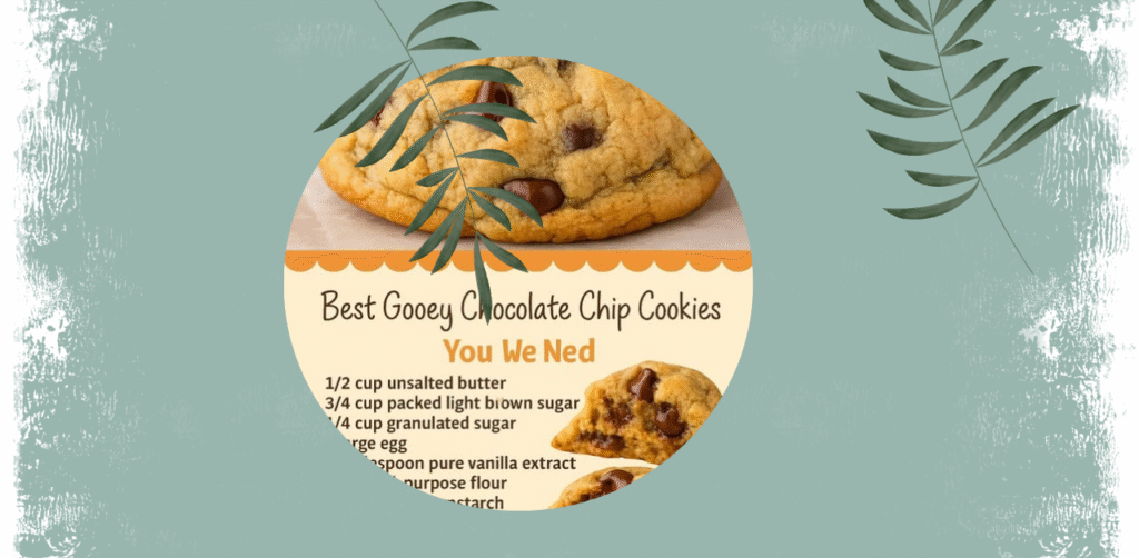 Gooey Chocolate Chip Cookies Recipe