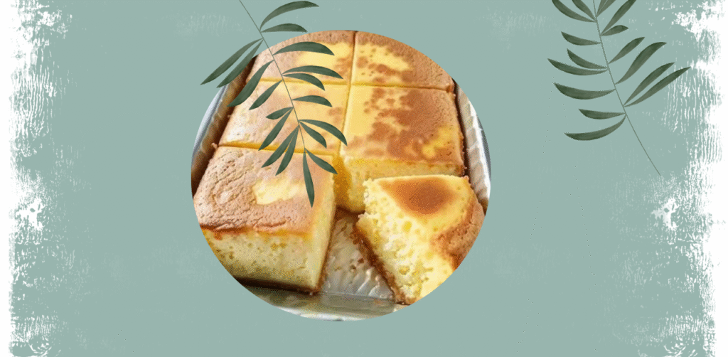 Super Easy Milk Custard Cake Recipe