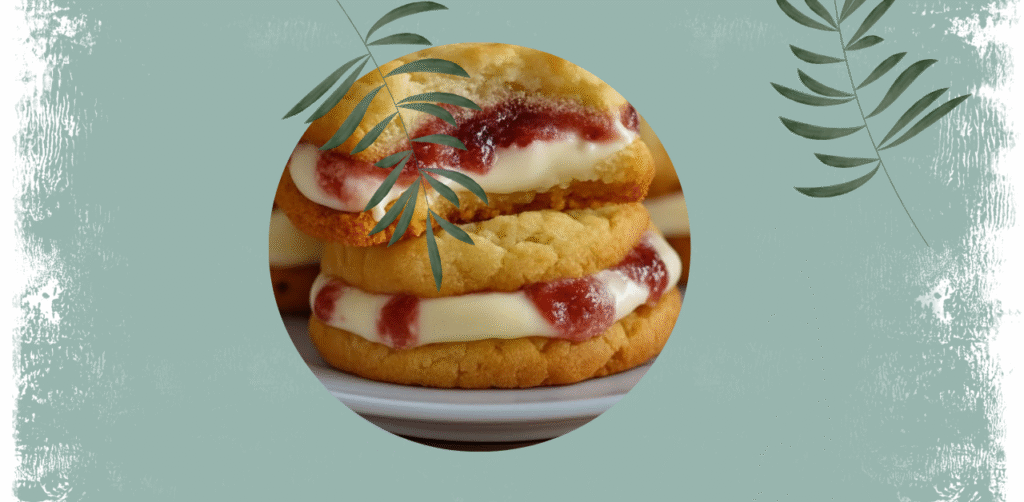 Strawberry Cheesecake Stuffed Cookies Recipe
