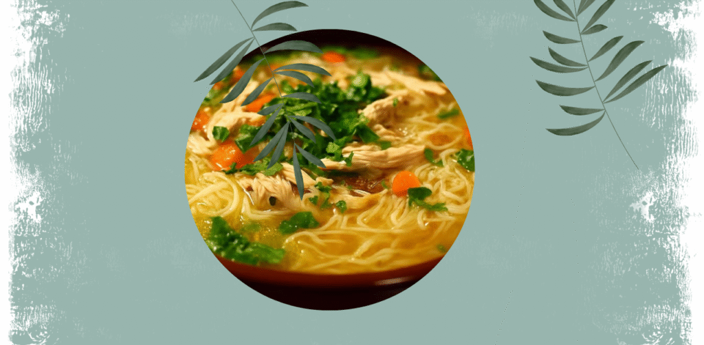 Cozy Chicken Vermicelli Soup Recipe