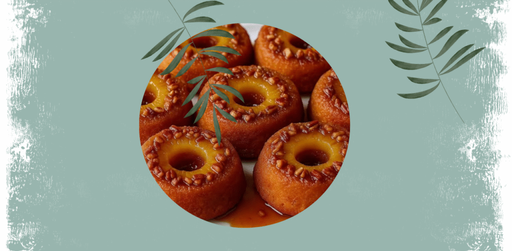 Sweet Potato Pineapple Upside Down Donut Rings Recipe