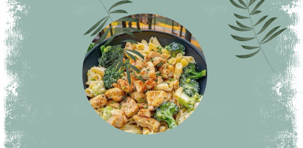 Crispy Alfredo Chicken and Broccoli Pasta Recipe