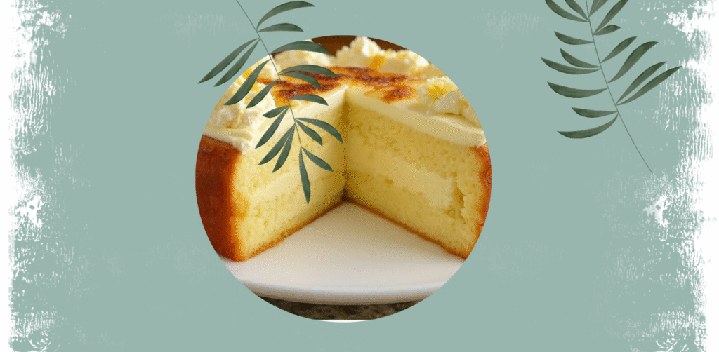 Rich & Moist Lemon Cheesecake Cake Recipe