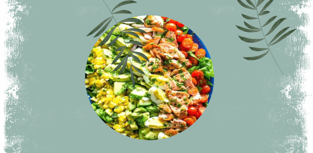 Salmon Cobb Salad Recipe
