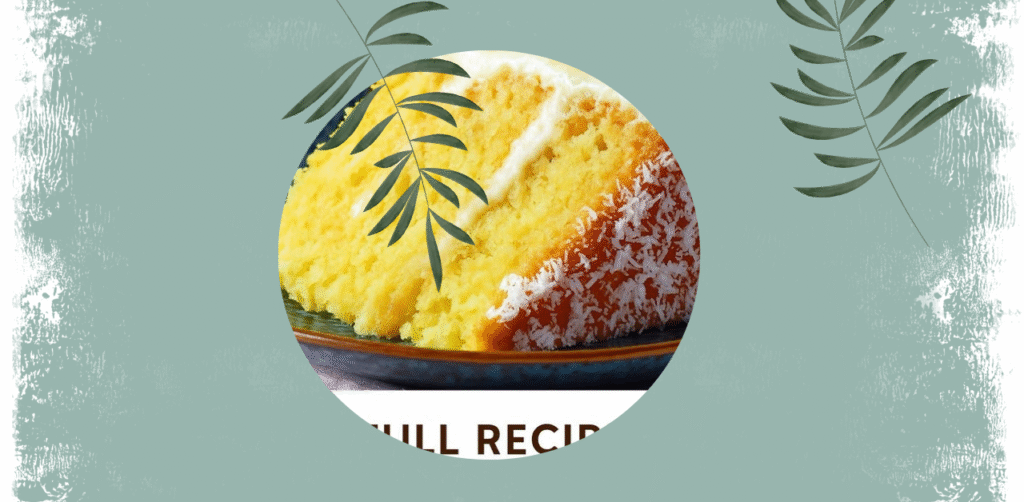 Moist Pineapple Coconut Cake Recipe