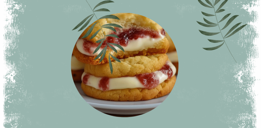 Strawberry Cheesecake Stuffed Cookies Recipe
