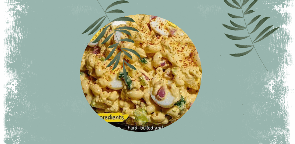 Deviled Egg Macaroni Salad Recipe