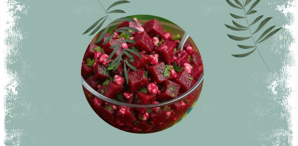 Beet Salad with Feta, Pistachios & Citrus Vinaigrette Recipe