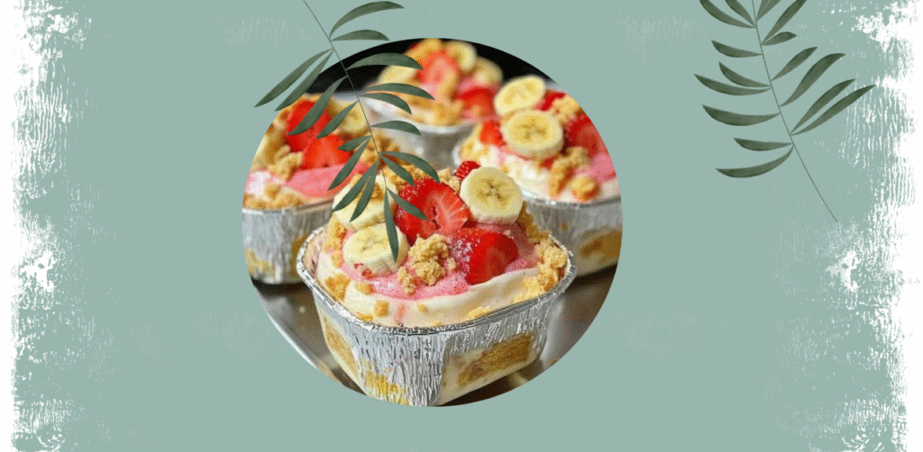 Strawberry Cheesecake Banana Pudding