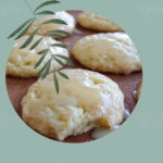 Vanilla Glazed Meltaway Cookies