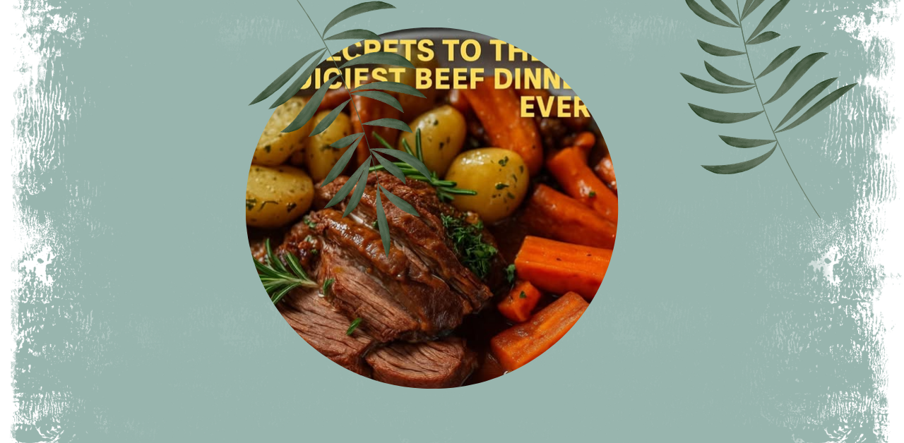 Slow-Roasted Pot Roast with Potatoes and Carrots