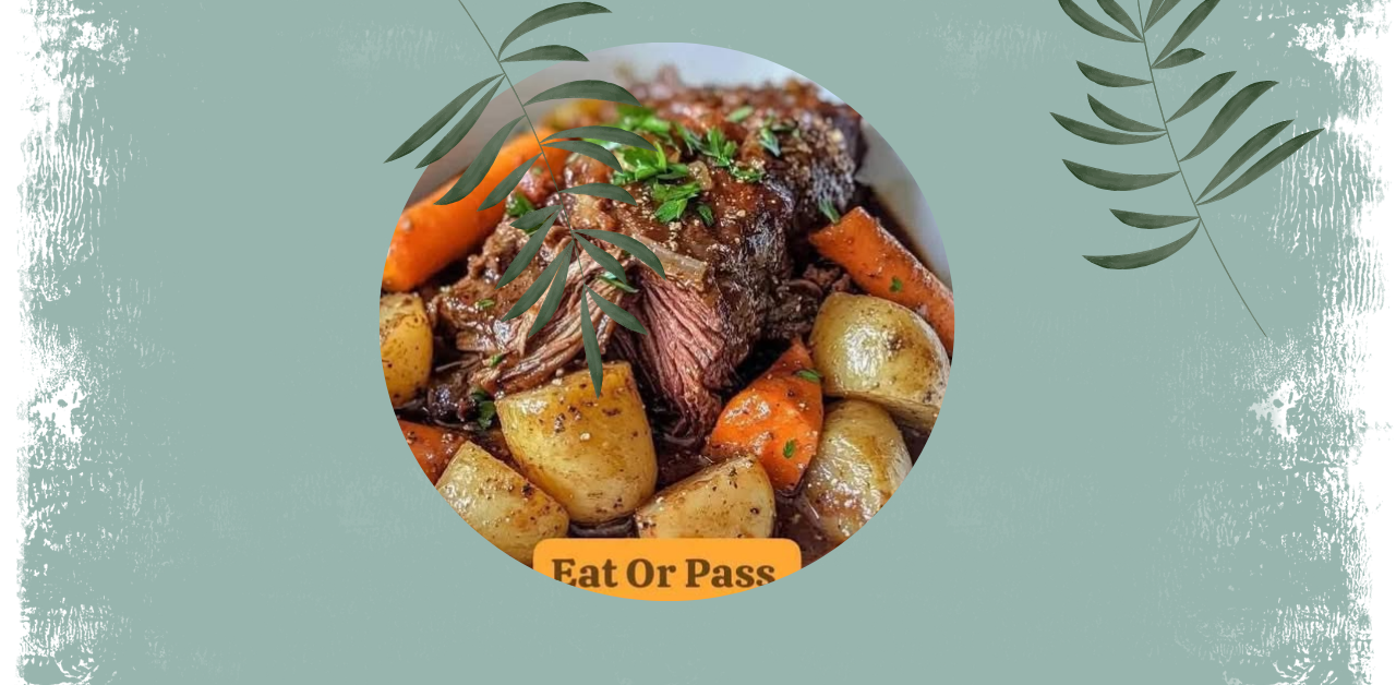 Homestyle Pot Roast with Potatoes and Carrots
