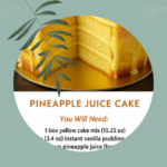 Pineapple Juice Cake