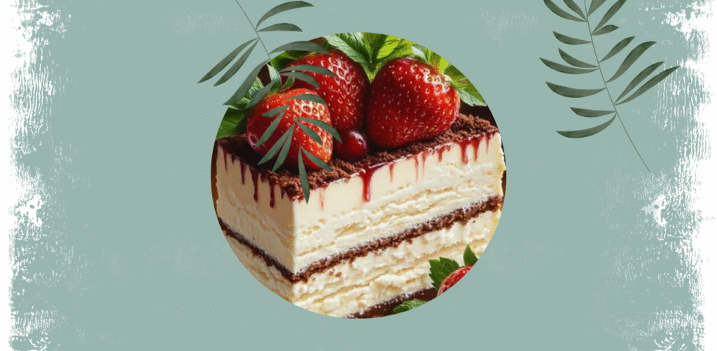 Strawberry Cream Layer Cake
